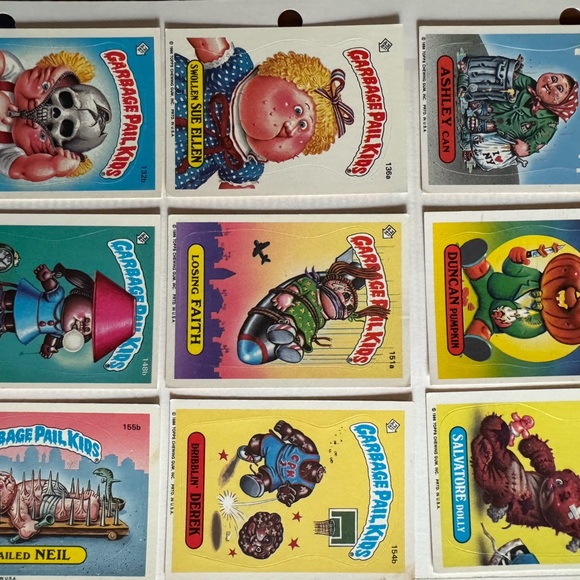 COPY - GPK Garbage Pail Kids lot of 9 OS3 thru OS7; 1986 - Picture 11 of 12